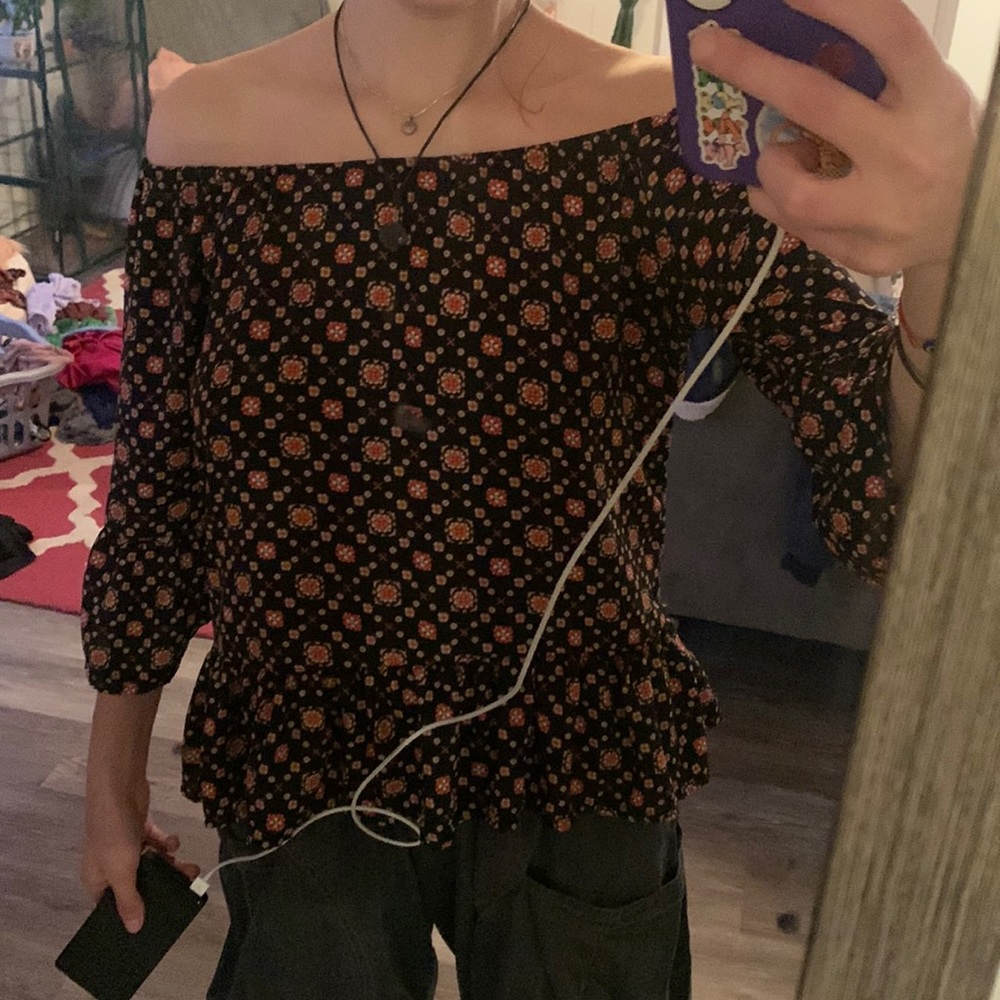 off the shoulder top